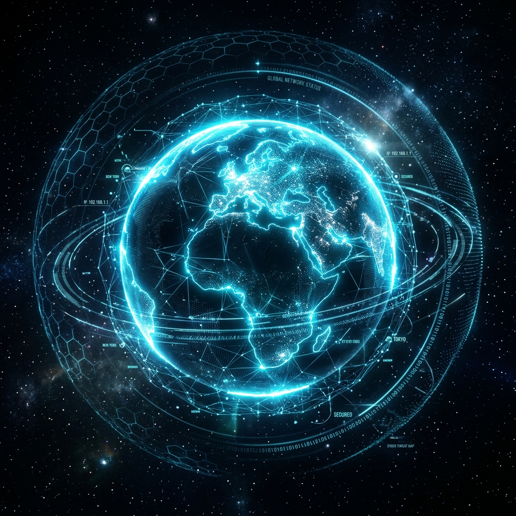 Holographic Cyber Planet